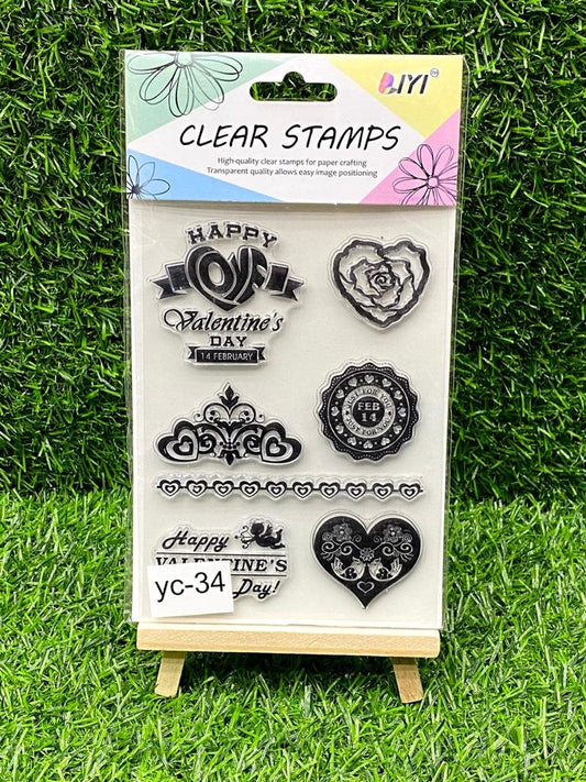 Clear Stamps YC34