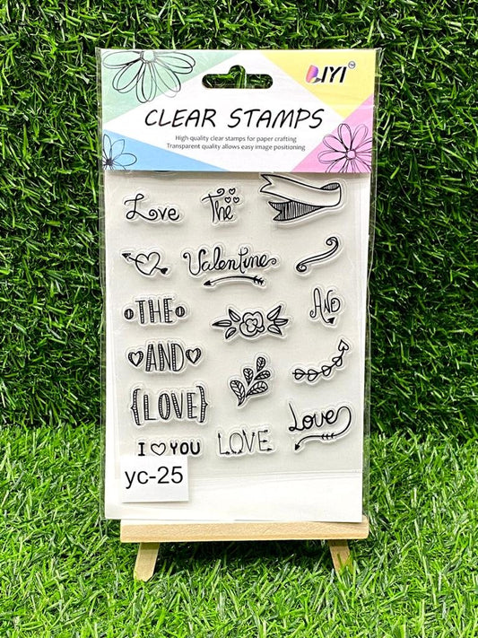 Clear Stamps YC25