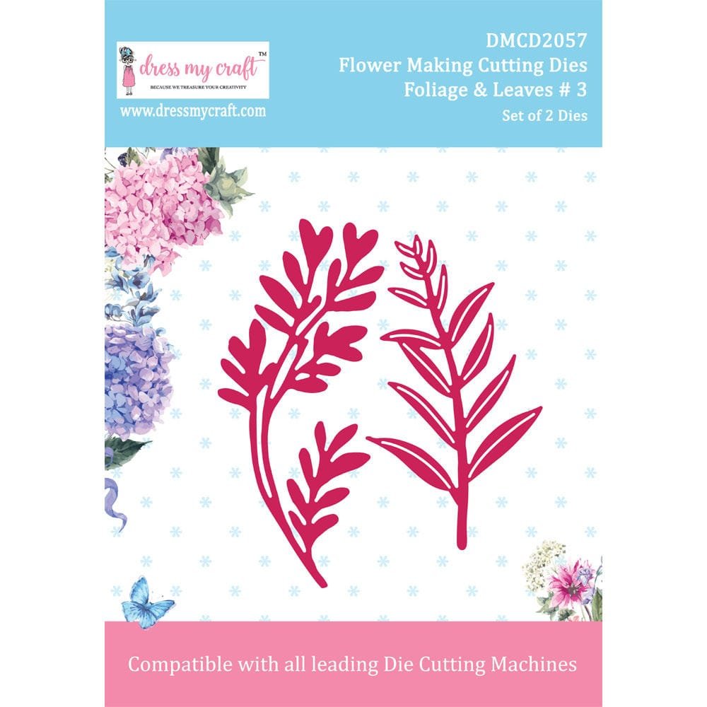 Foliange & Leaves #3-Flower Making Cutting Dies
