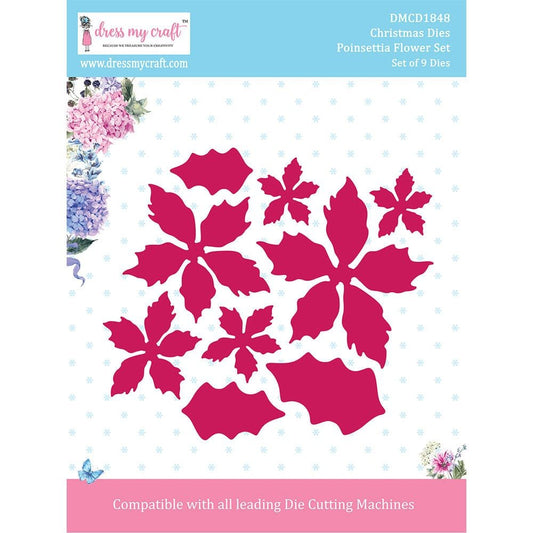 Poinsettia Flower Set-Christmas Dies
