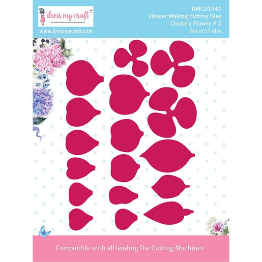 Create A Flower #2-Flower Making Cutting Dies