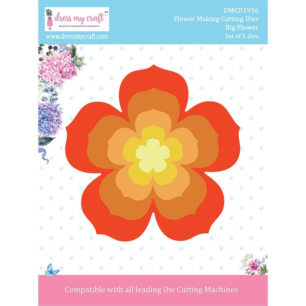 Flower Making Cutting Dies-Big Flower