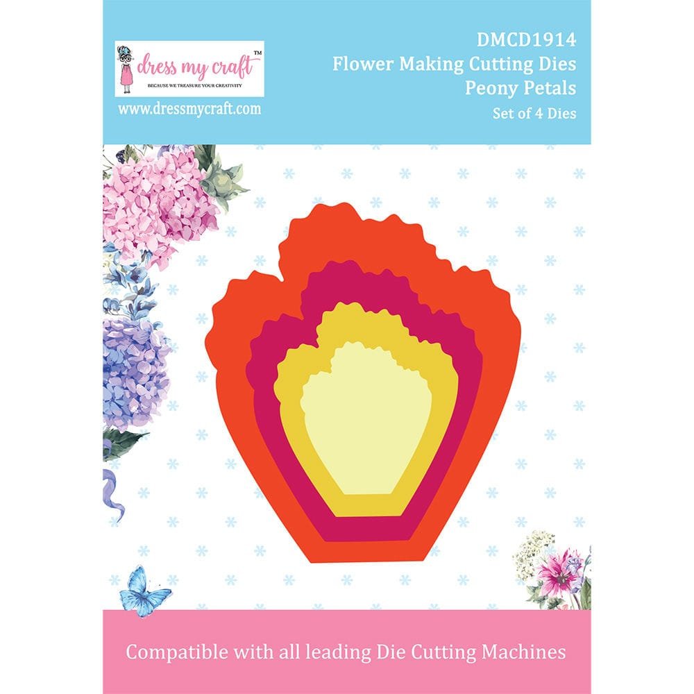 Peony Petals-Fower Making Cutting Dies