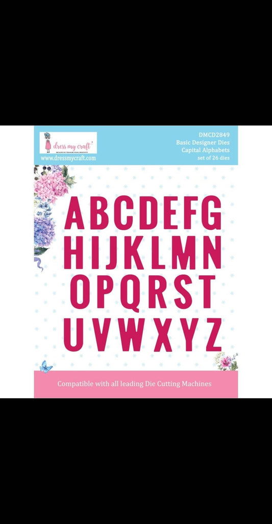 Capital Alphabets - Die