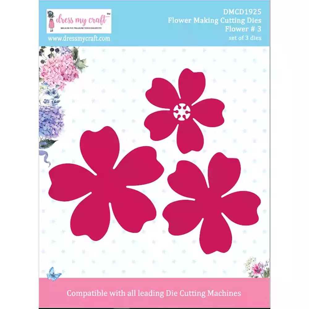Flower # 3-Flower Making Cutting Dies