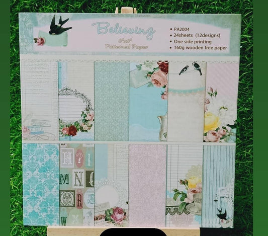Believing - 6*6 inch - Paperpack