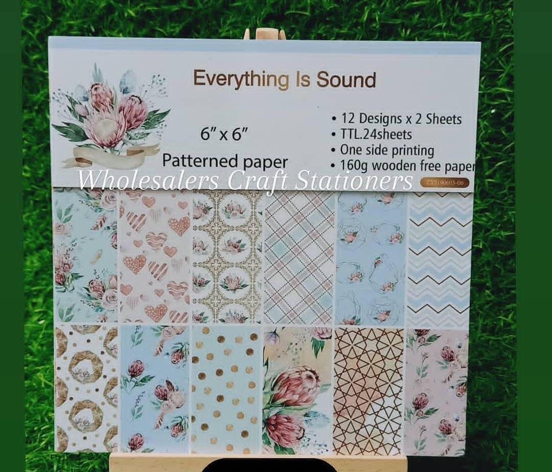 Everything is Sound - 6*6 inch - Paperpack