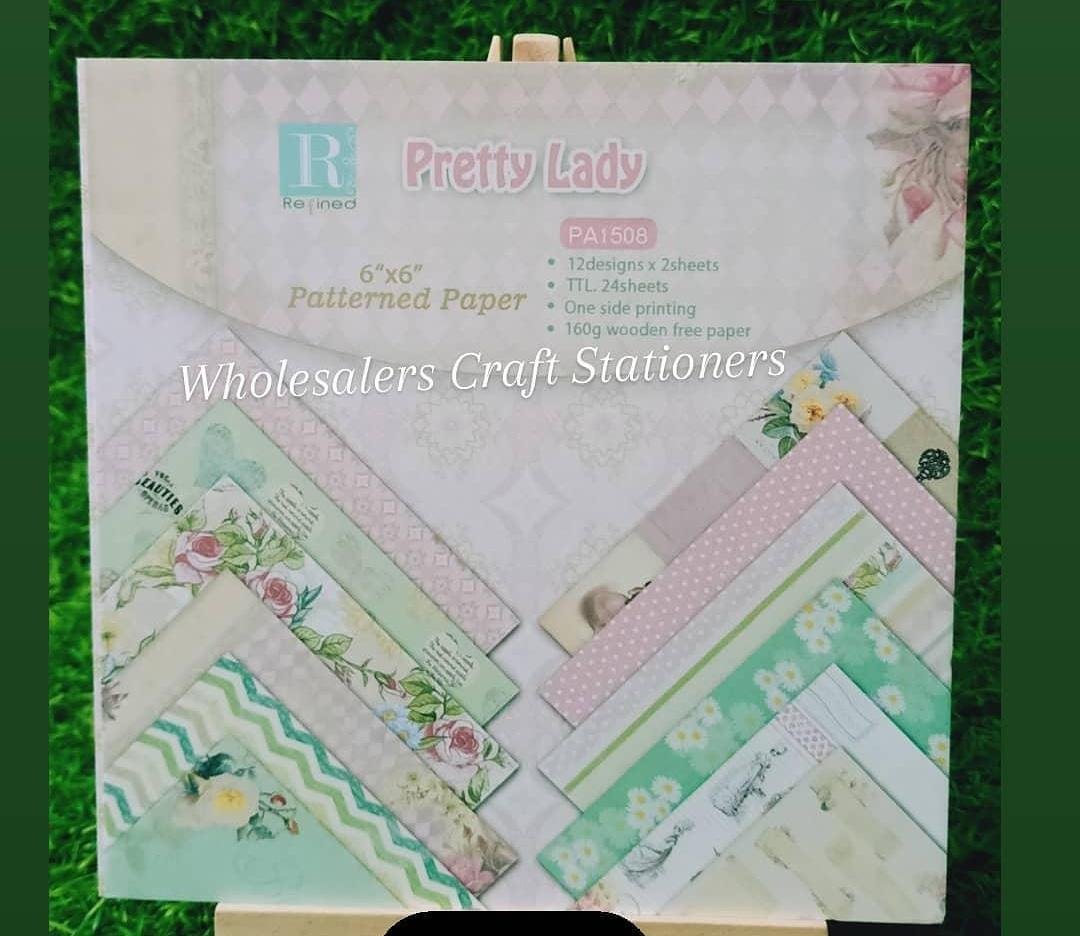 Pretty Lady - 6*6 inch - Paperpack