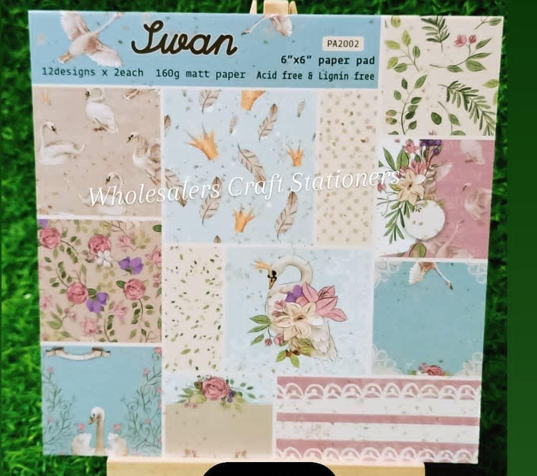 Swan - 6*6 inch - Paperpack