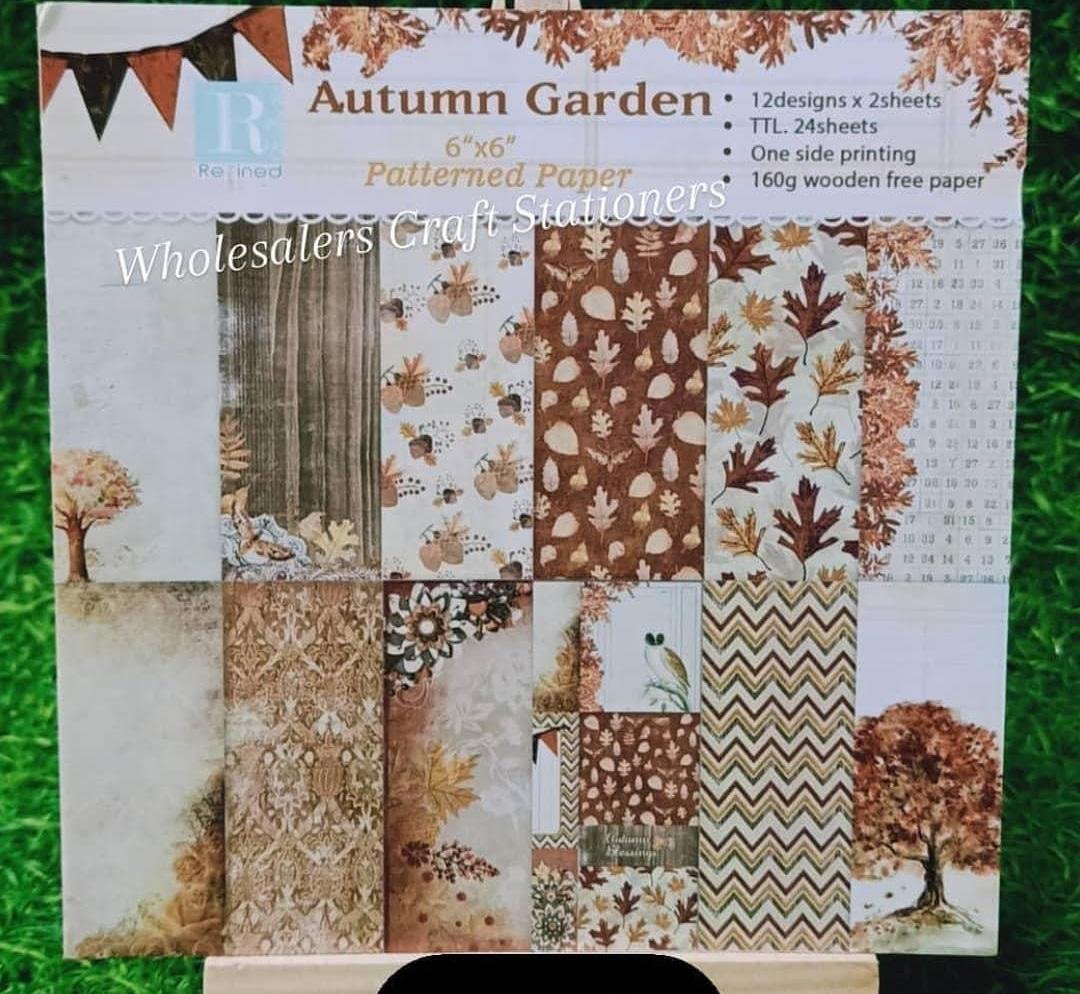 Autumn Garden - 6*6 inch - PaperPack