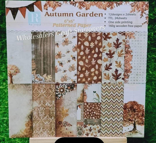 Autumn Garden - 6*6 inch - PaperPack