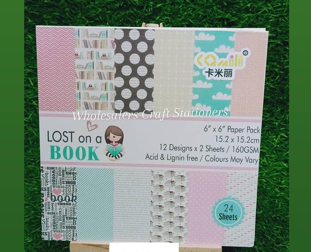 Lost on A Book - 6*6 inch - Paperpack