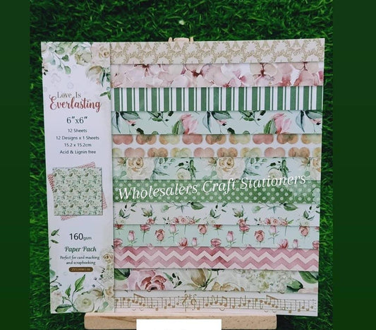 Love is Everlasting -6*6 inch - Paperpack