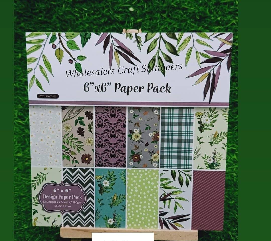 Designer - 6*6 inch - Paperpack