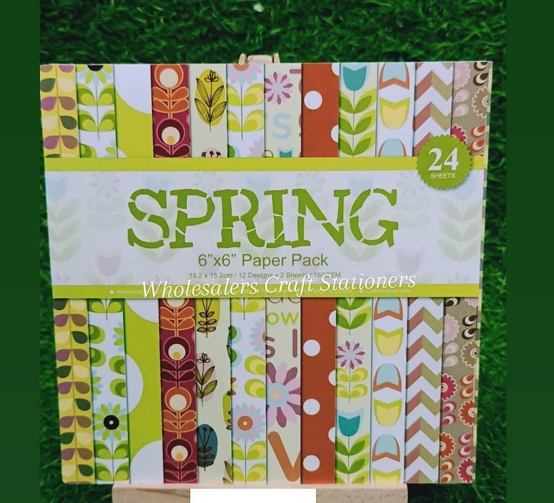 Spring - 6*6 inch - Paperpack
