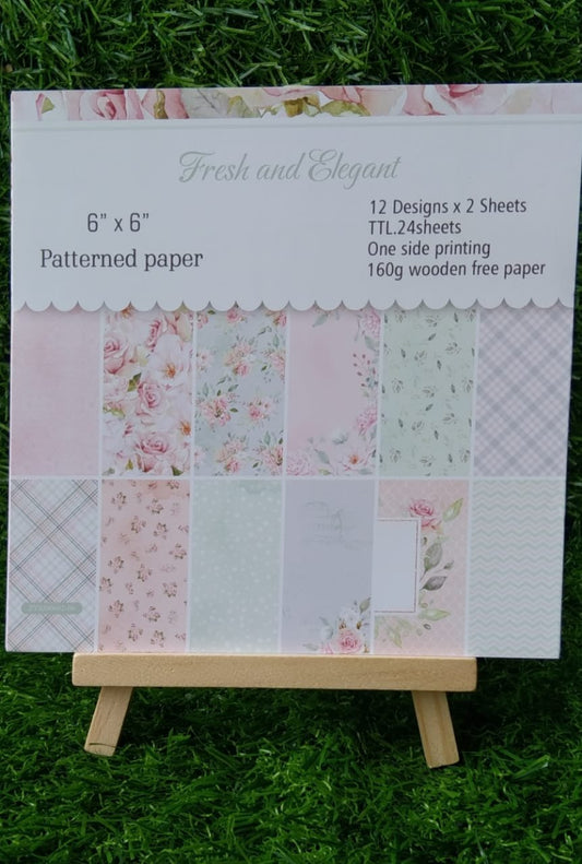 Fresh and Elegant - 6*6 inch - Paperpack
