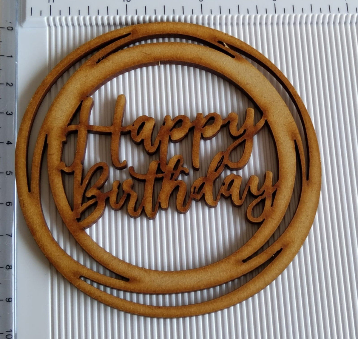 Circle Happy Brithday - 1 Piece