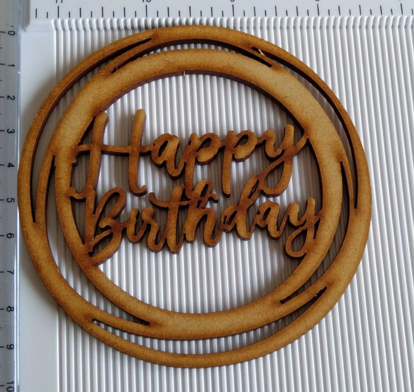Circle Happy Brithday - 1 Piece