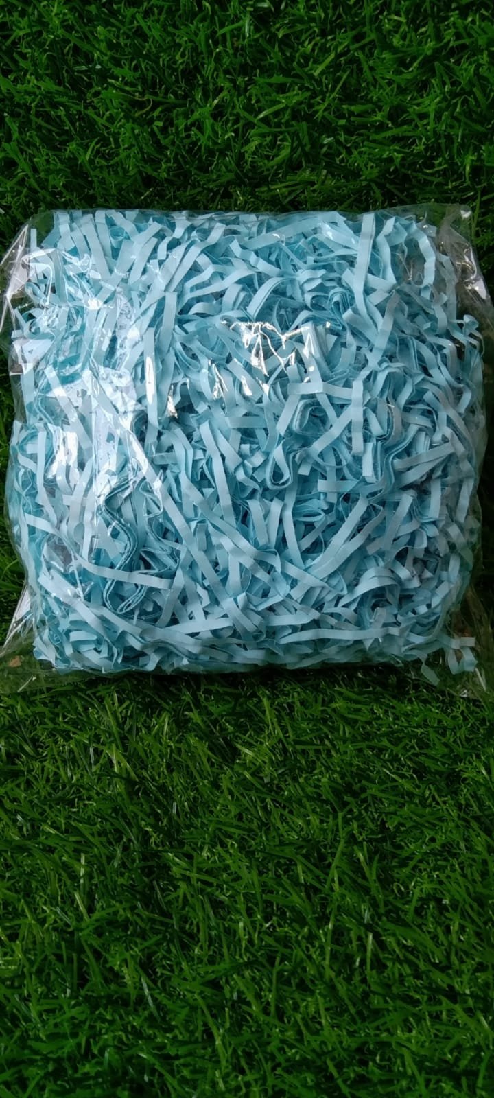 Paper Grass Shade - (Light Blue)
