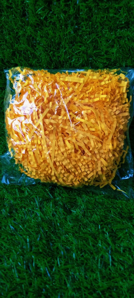Paper Grass Shade - (Dark Yellow)