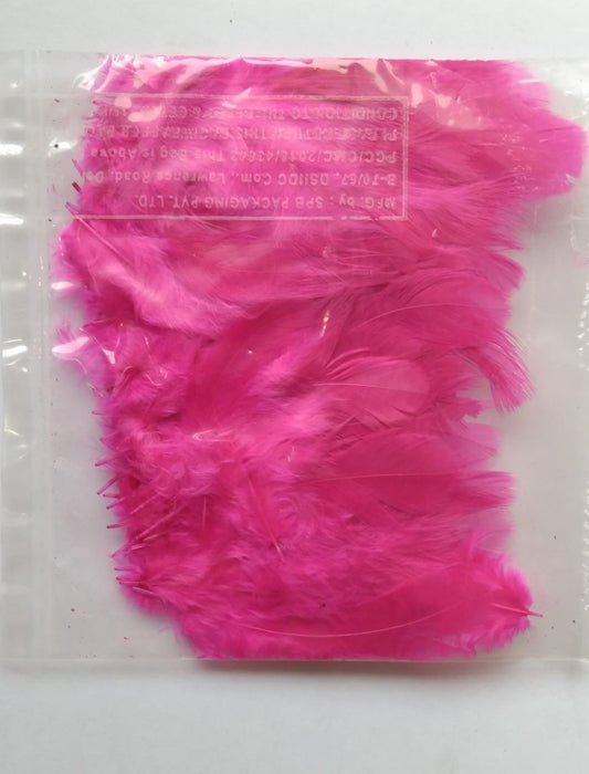 Soft Feathers - (Dark Pink)