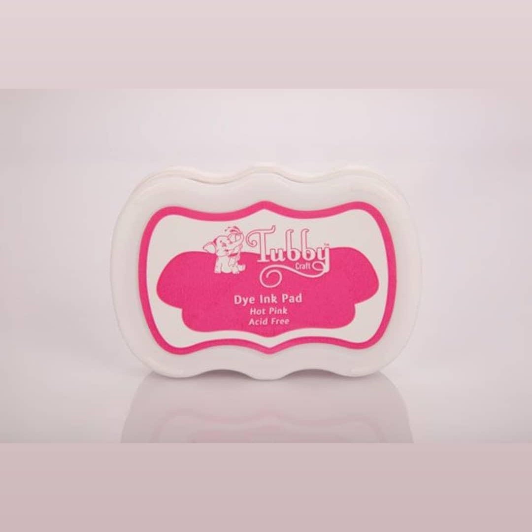 Tubby Dye Ink Pad - Hot Pink