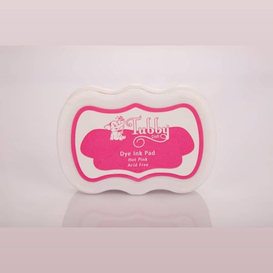 Tubby Dye Ink Pad - Hot Pink