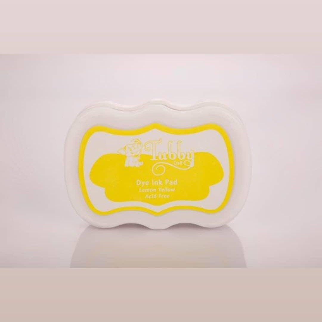 Tubby Dye Ink Pad - Lemon Yellow