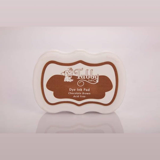 Tubby Dye Ink Pad - Chocolate Brown