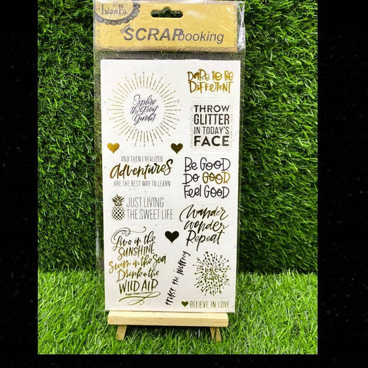 Gold foil Sticker - 3