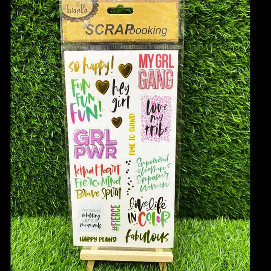 Gold foil Sticker - 7