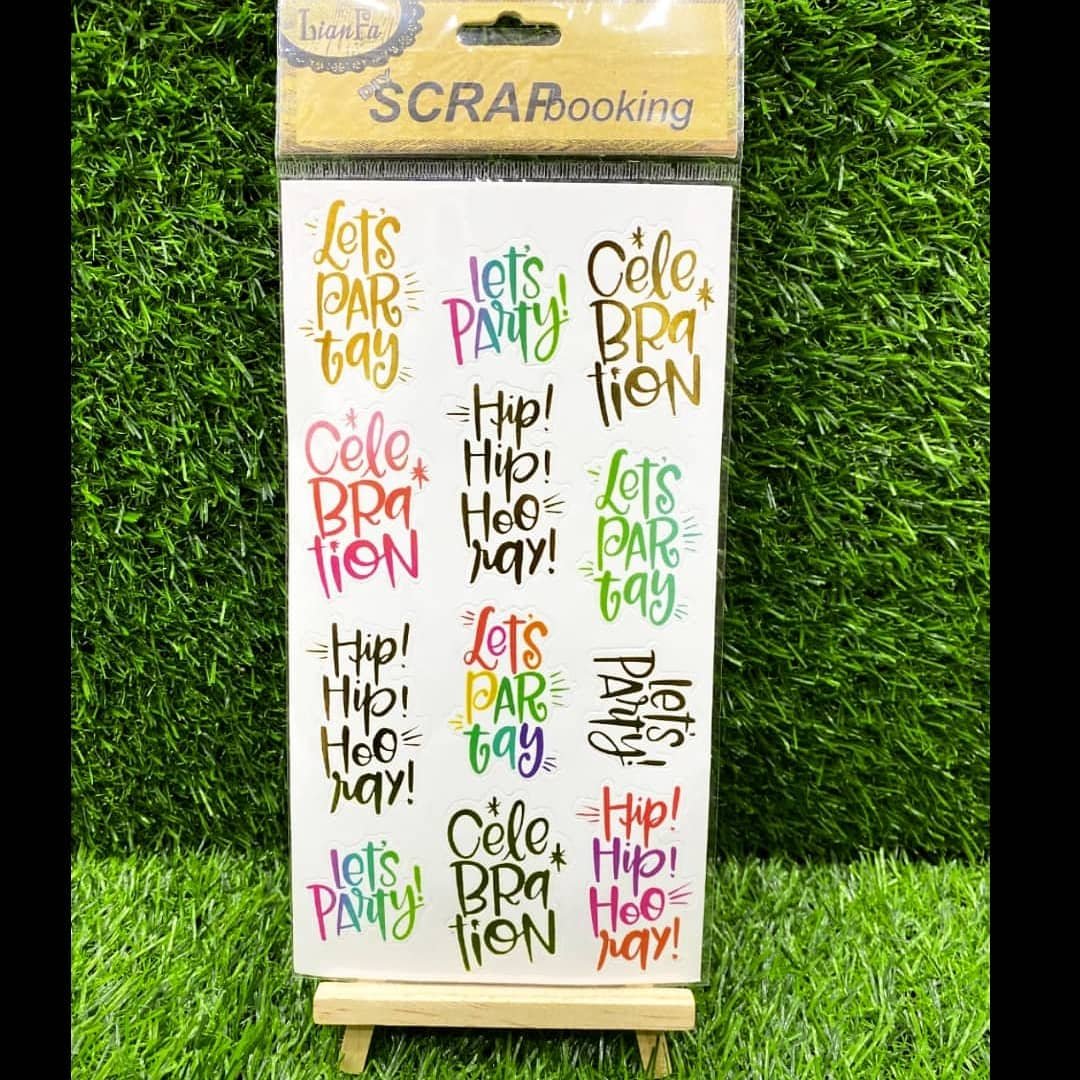 Gold foil Sticker - 8