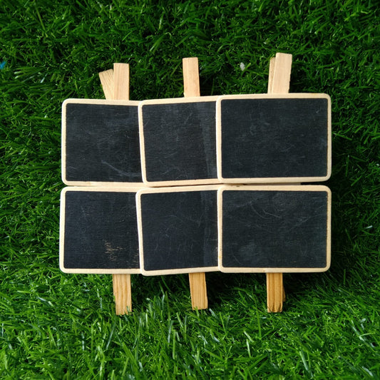 Rectangular Chalk Board With Clip