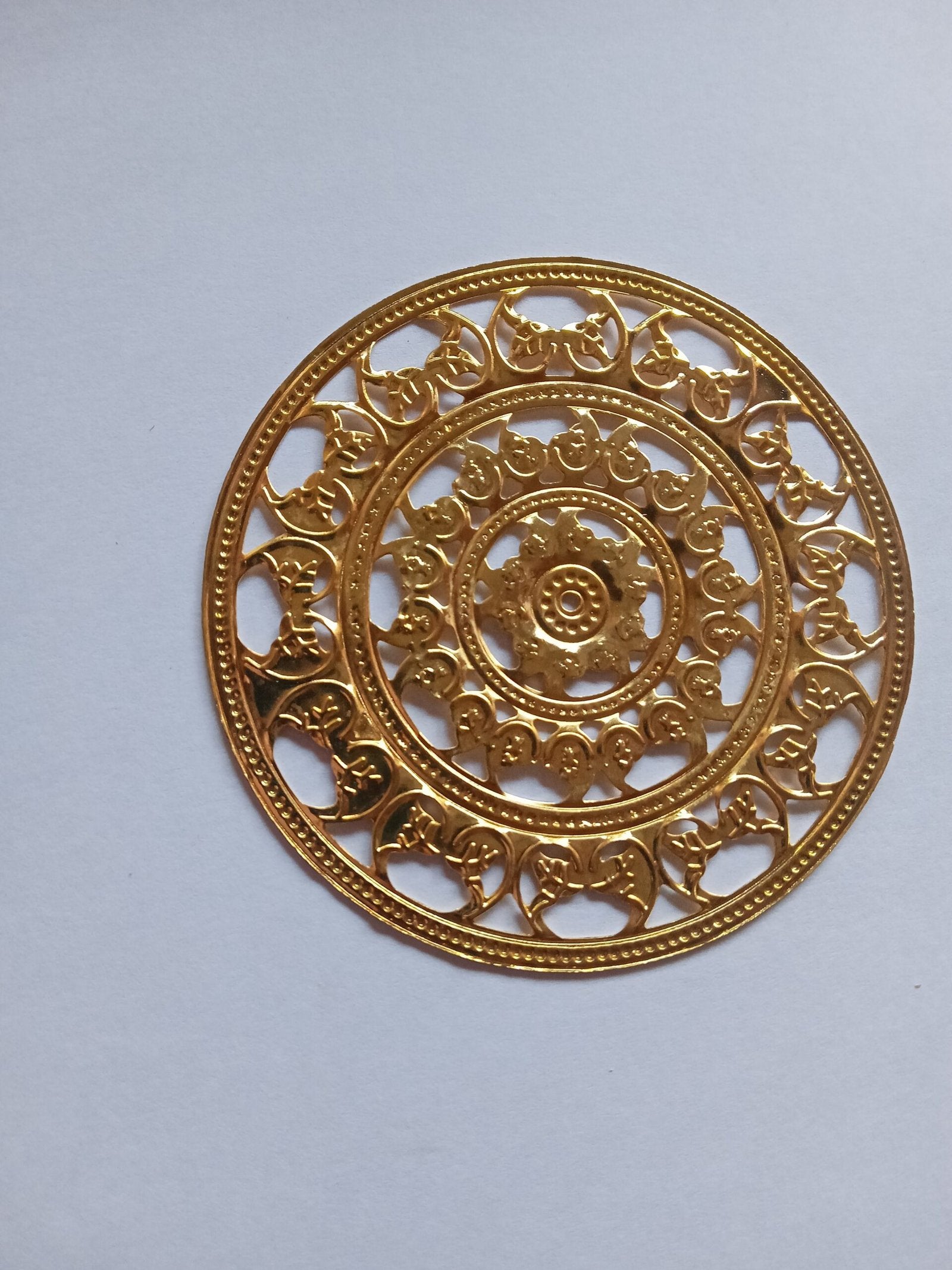 Metal Plates (3inch) - 10pcs