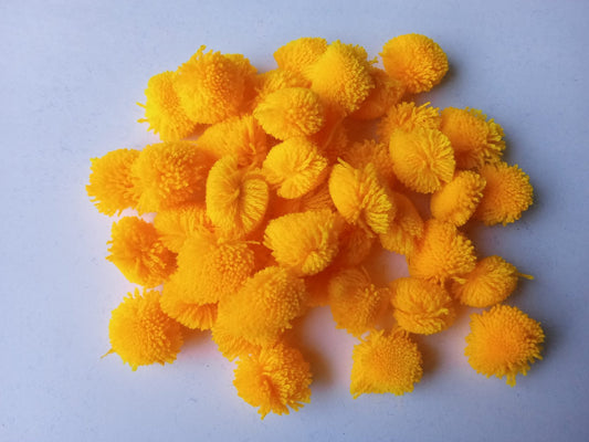 Pom Pom (Yellow) -50pcs