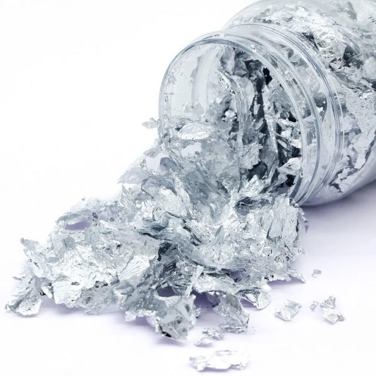 Gilding Flakes -  Silver
