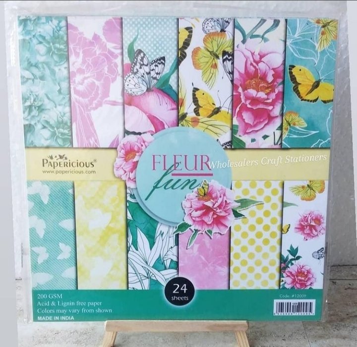Fleur fun - 12*12" Paper Pad