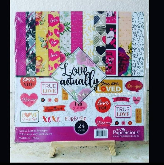 Love Actually - 12*12" Paper Pad