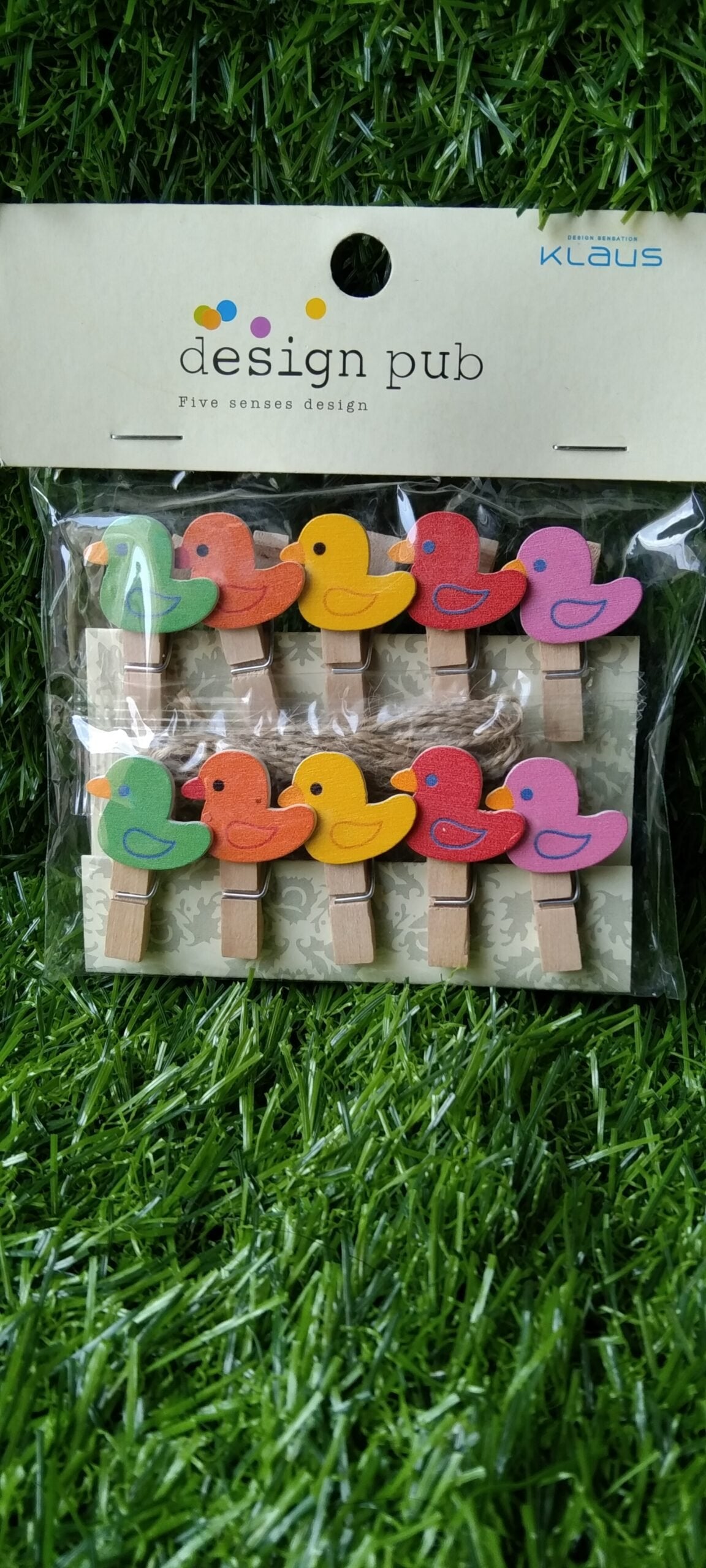 Duck Wooden Clip