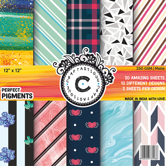 Perfect Pigments-12*12 Paperpad
