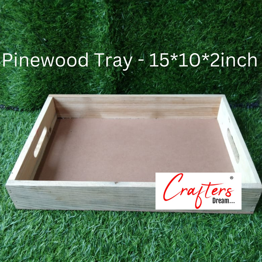 Pinewood Tray - 15*10 inch