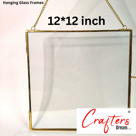 Vintage Glass Frame – 12*12 inch