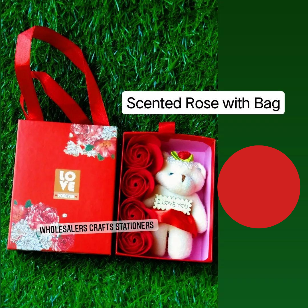 Scented Roses with Teddy - 03
