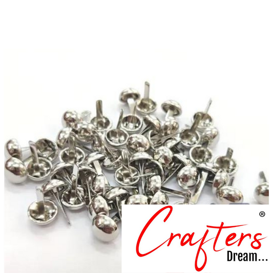 Brads (Silver) - 10pc