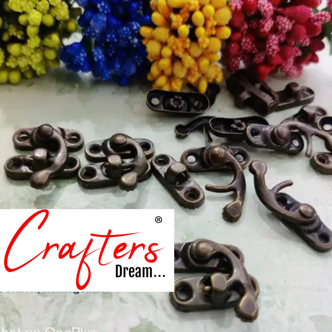 Antique Metal Lock - 10pc