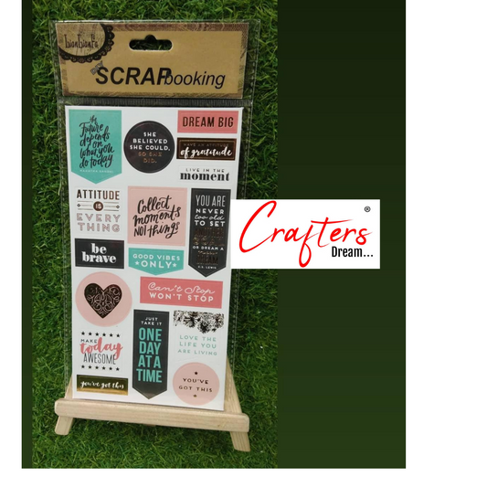 Gold foil Sticker -9