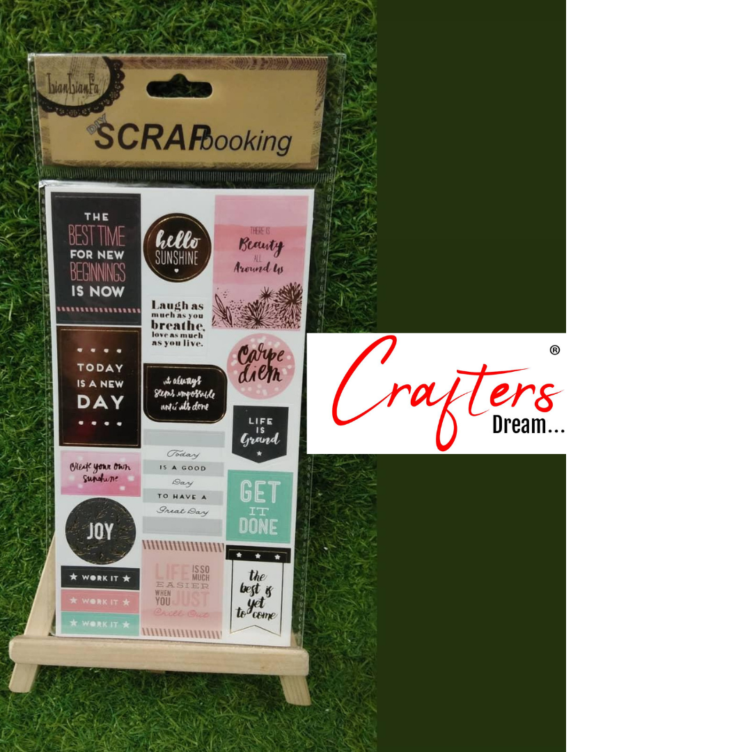 Gold foil Sticker - 10