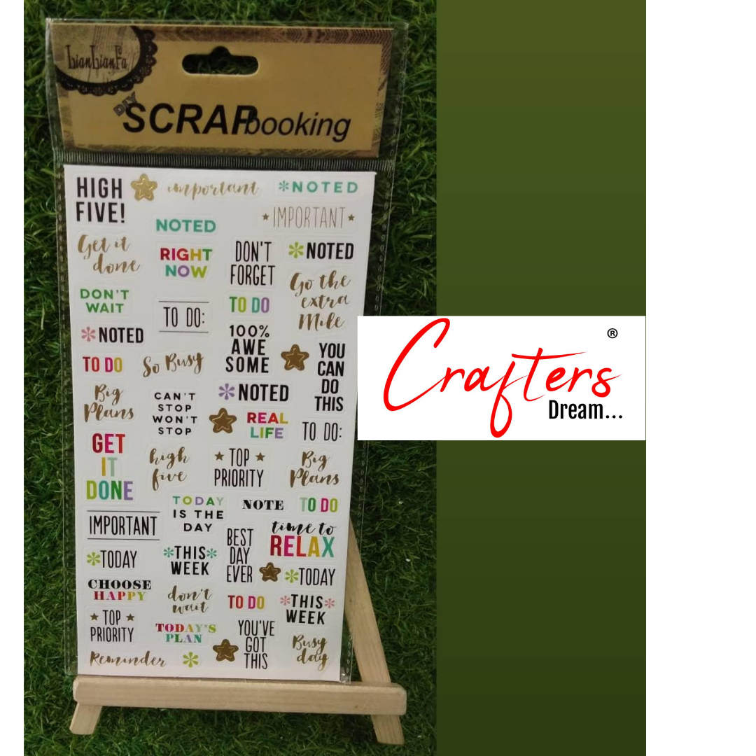 Gold foil Sticker - 12