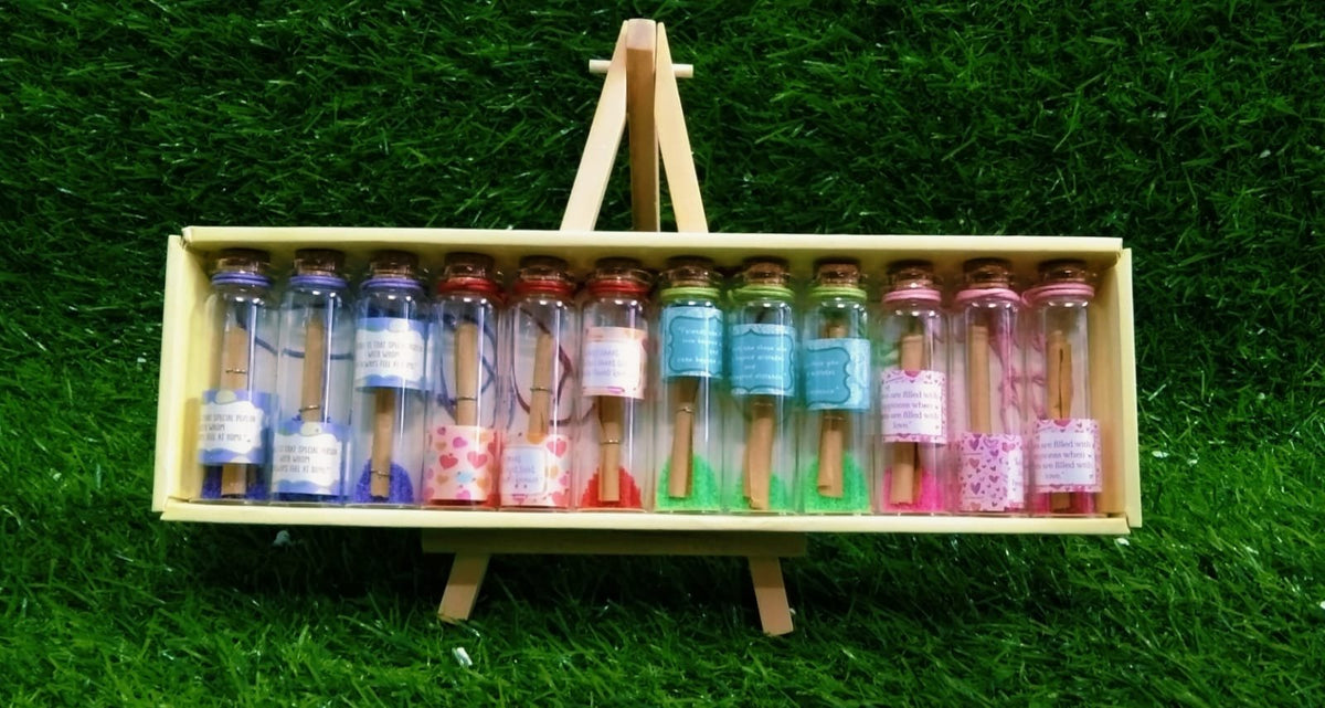 Message Bottle (7cm) - 12pc
