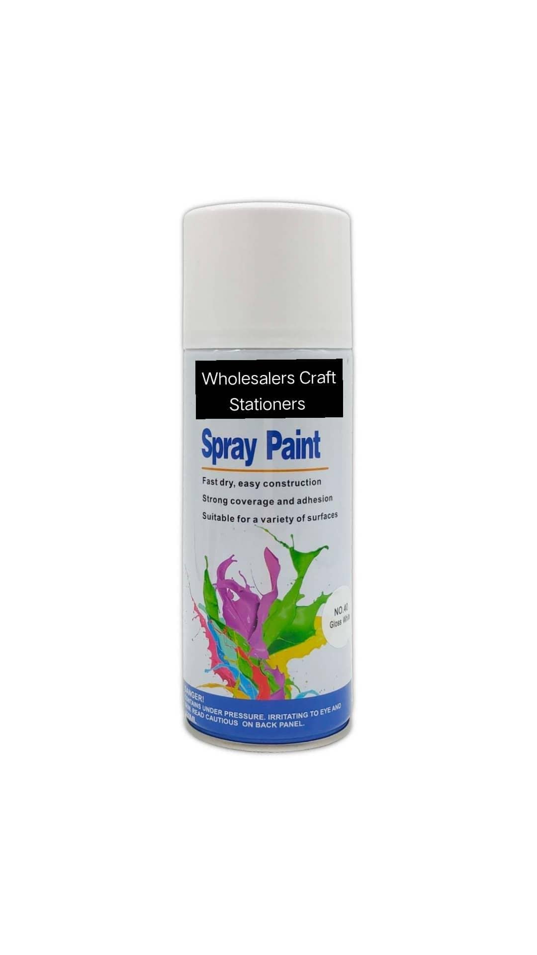 Spray Paint - Gloss White